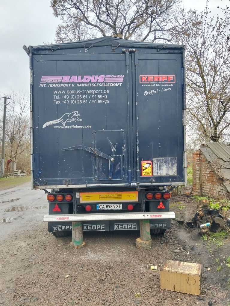 Напівпричіп самоскид