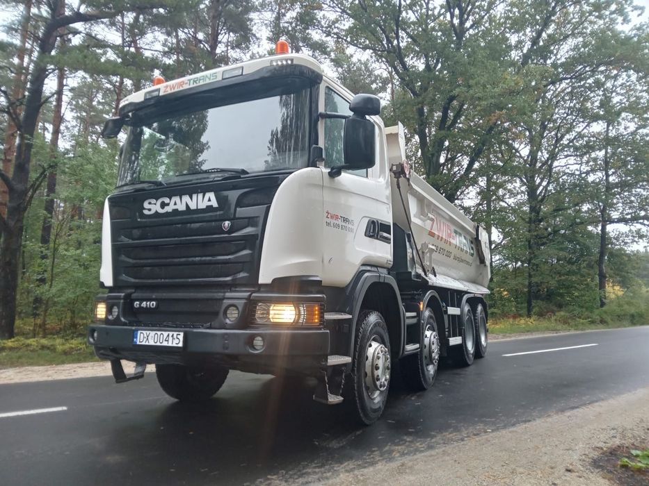 Scania G410  SCANIA G410 8x4 stan dbd