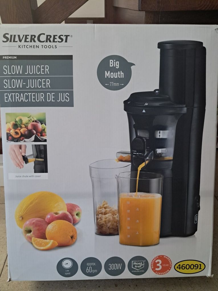 Wyciskarka wolnoobrotowa Lidl SilverCrest