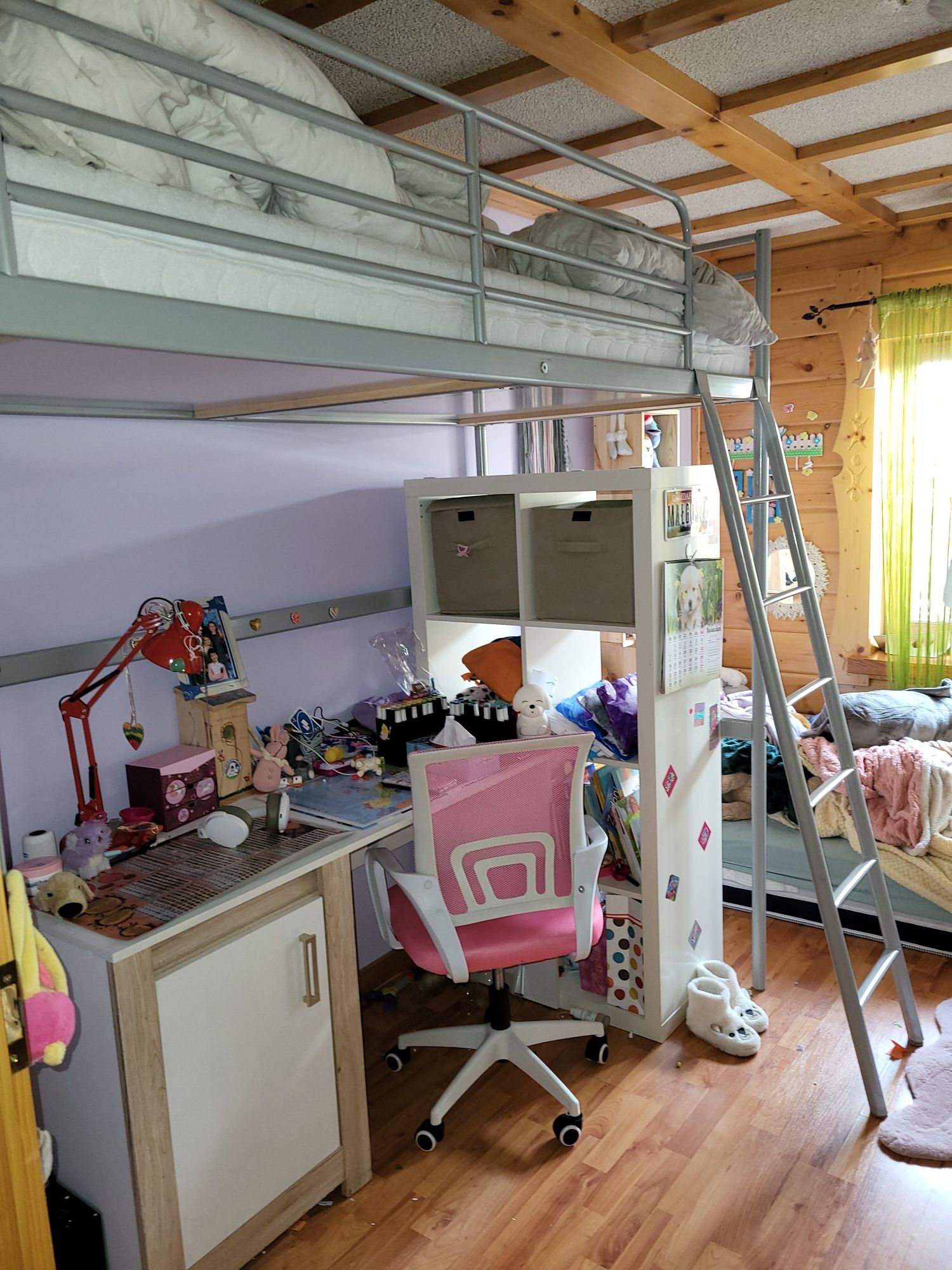 Łóżko piętrowe Ikea Svarta
