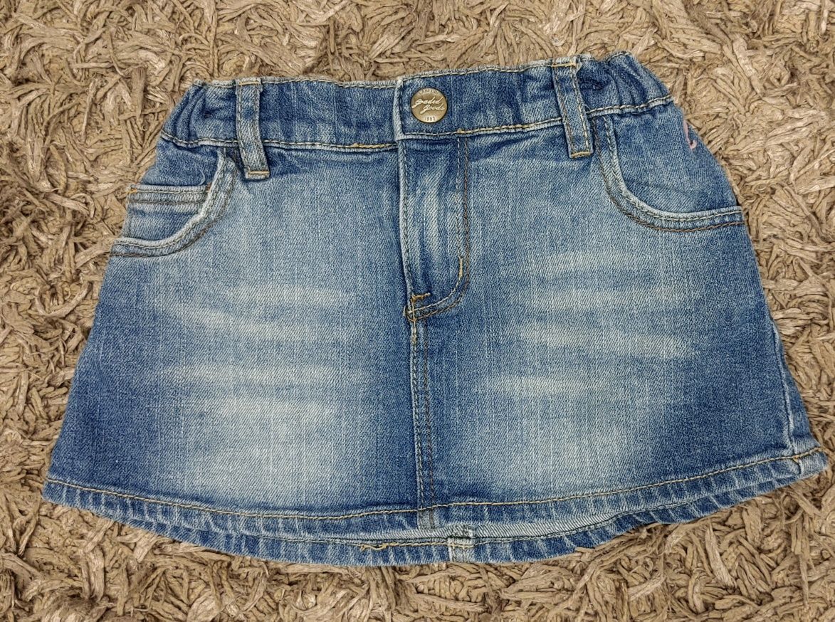 Spódniczka jeansowa r.80