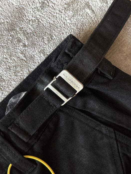 PROJECT GR FLARED BIKER JEANS клеш штаны waxed pants opium jeans