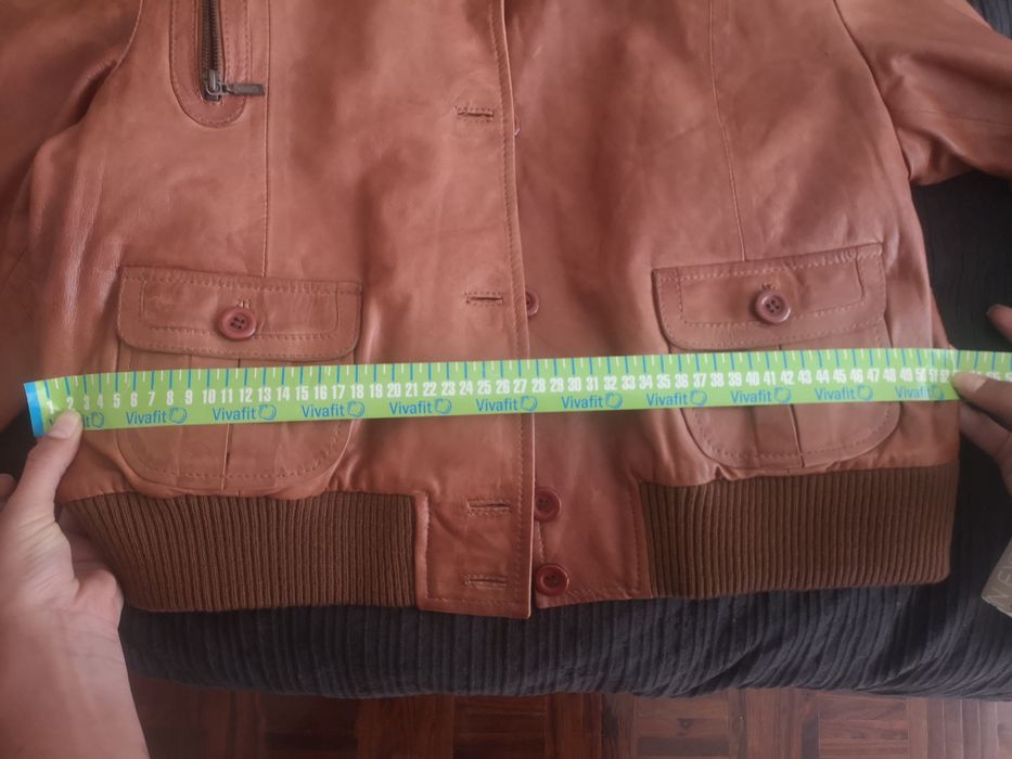 Casaco de pele XXL Novo