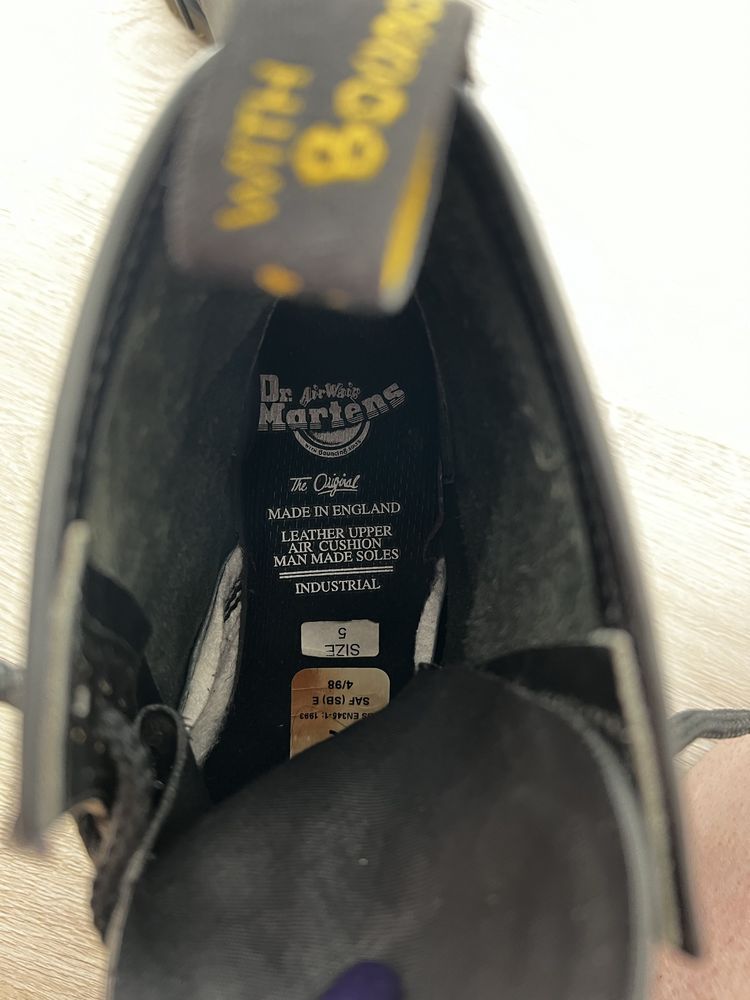 Dr. Martens made in England