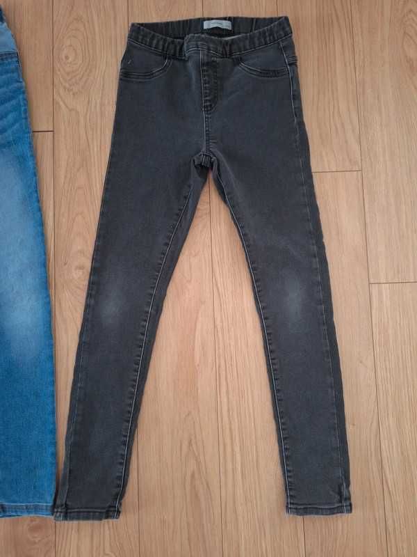 Jeansy/ legginsy dla dziewczynki rozmiar 146