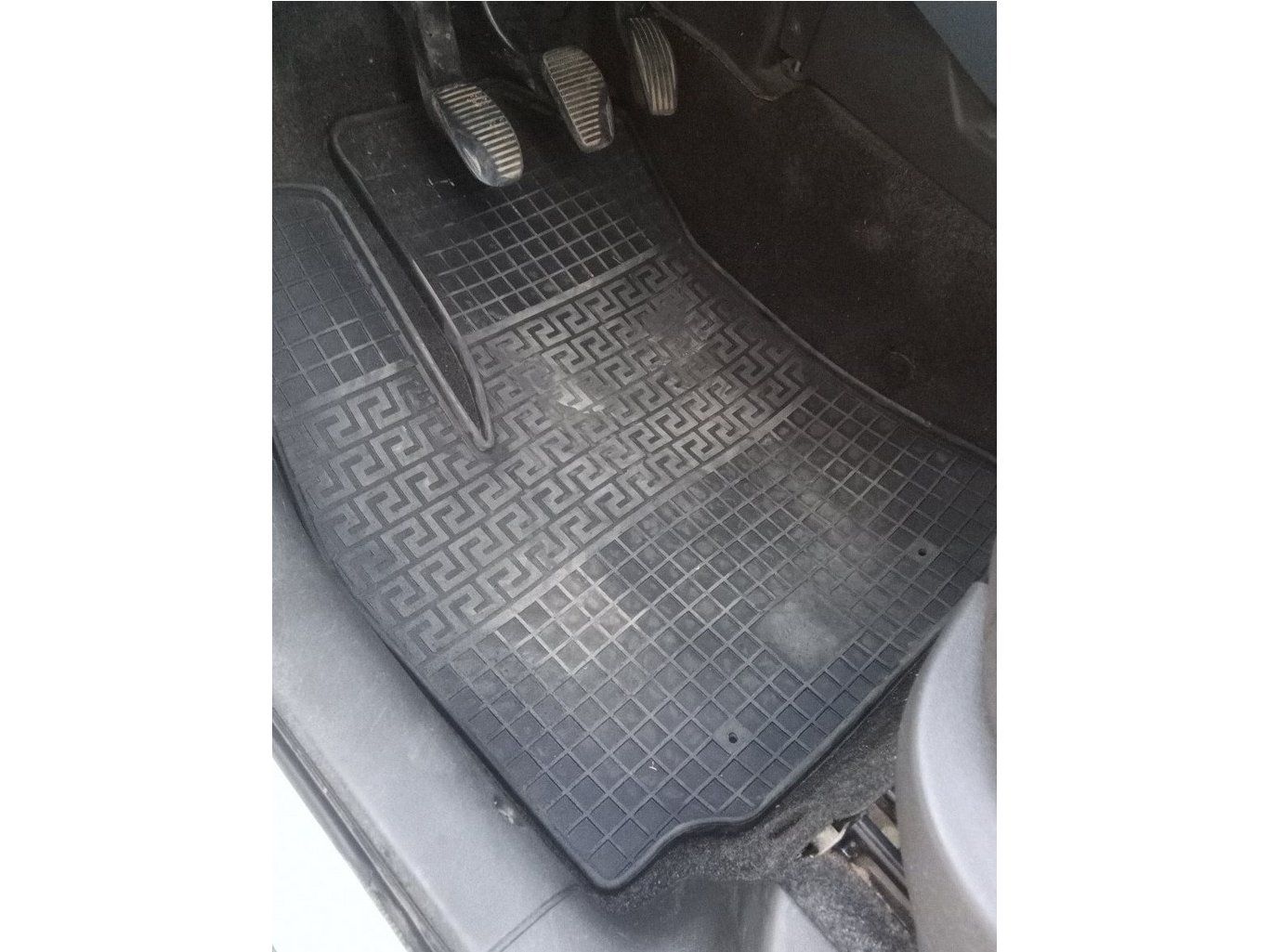 Fiat Doblo I 2001-2010 рр. Гумові килимки (2 шт, Polytep)
