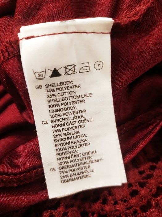 Koronkowa sukienka H&M święta, wigilia, sylwester