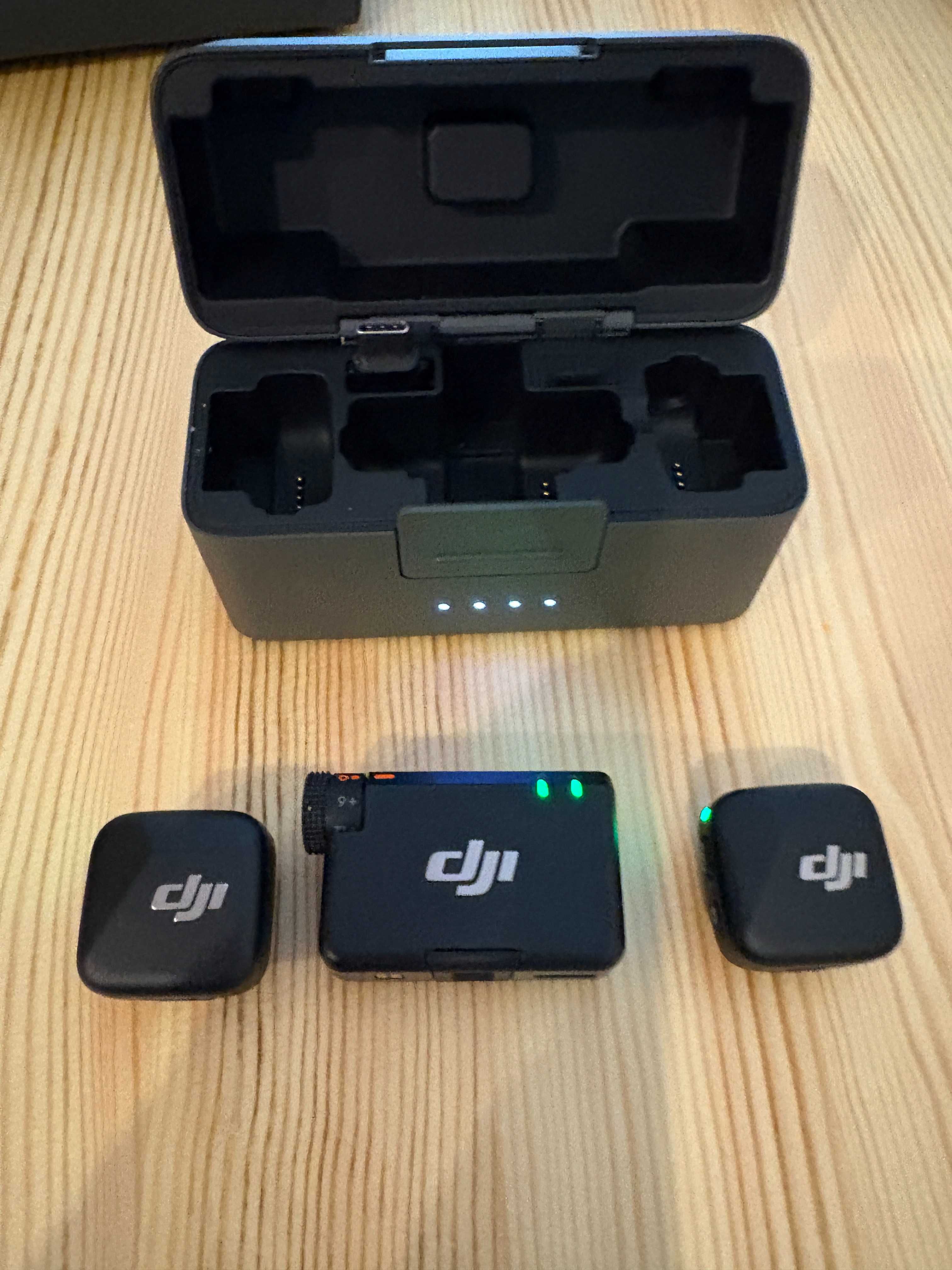 DJI Mic Mini (2 TX + 1 RX + Charging Case) | Como Novo | NA GARANTIA