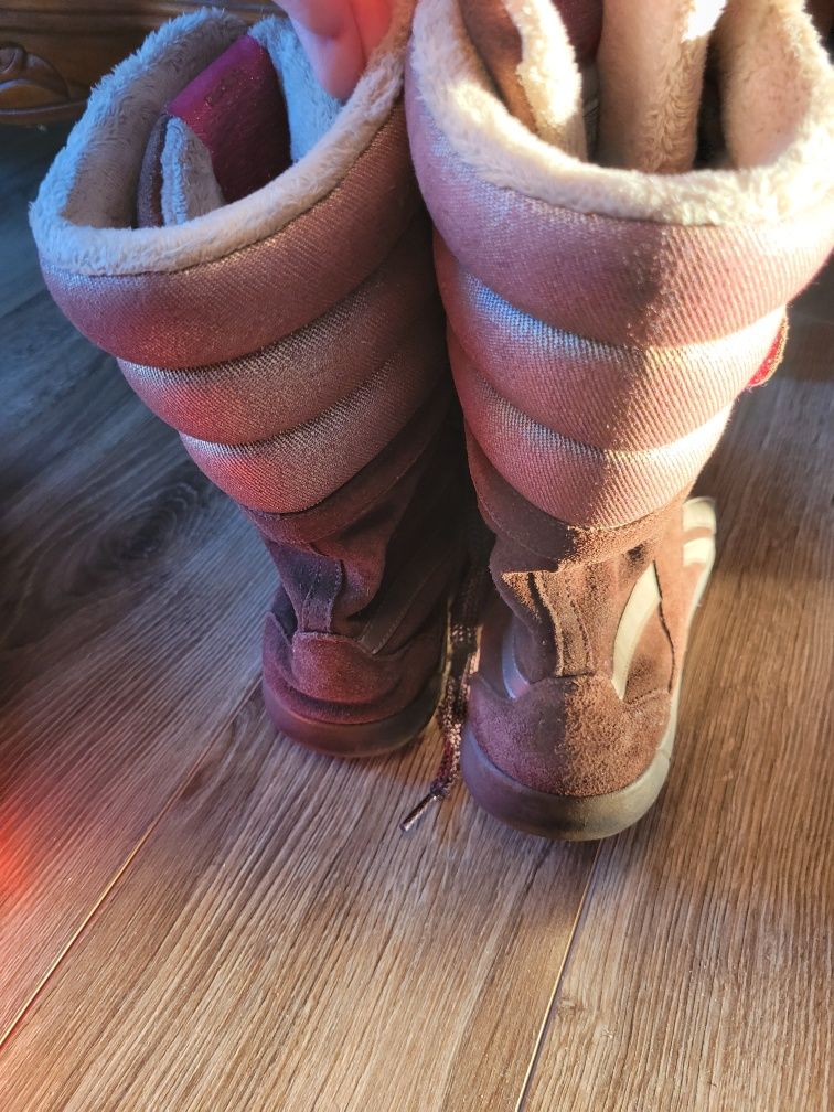 Kurtka zimowa nowa buty zimowe ocieplane reebok