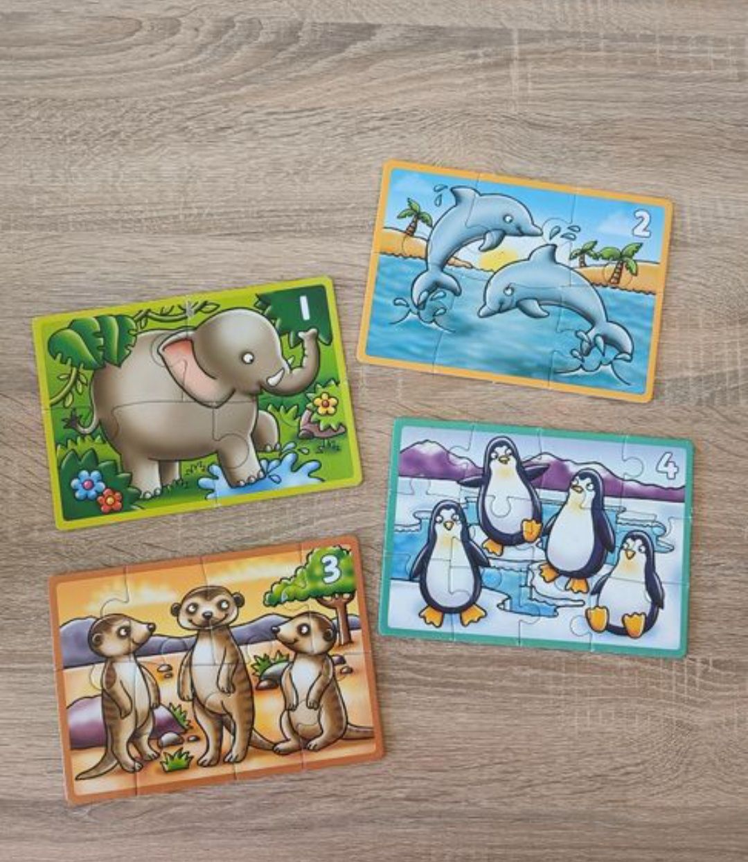 Puzzle 4w1 Orchard Toys