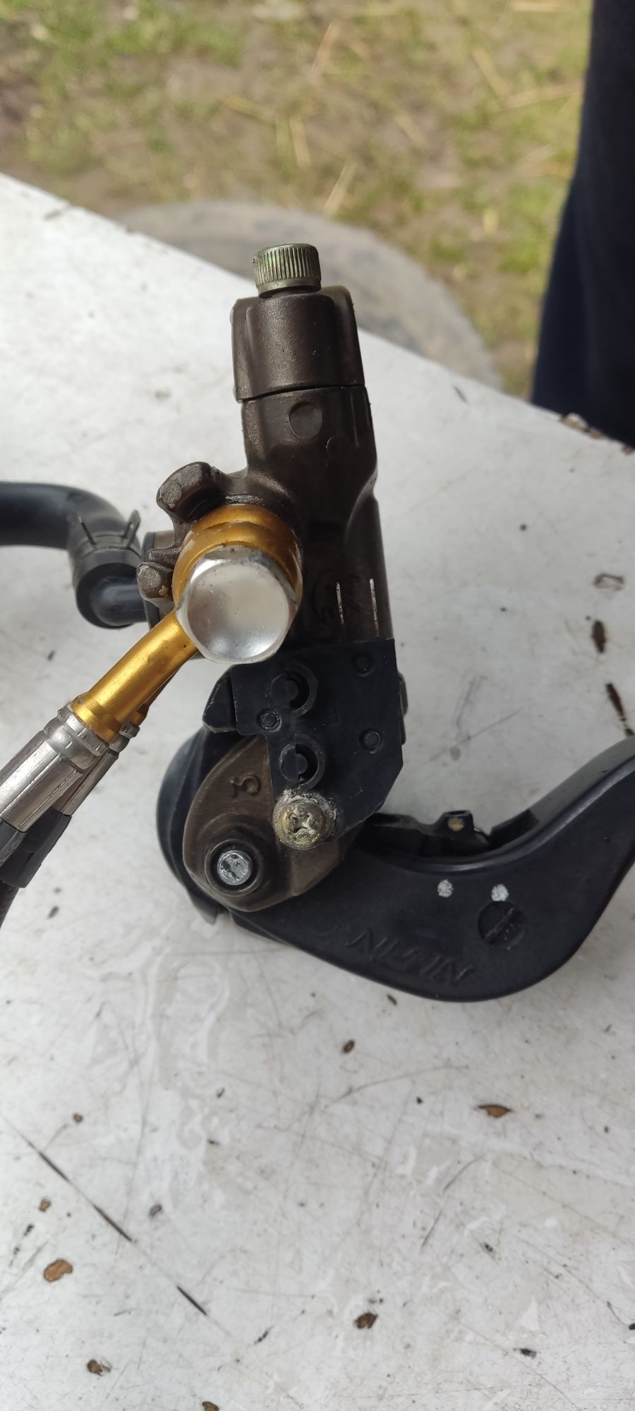 Kawasaki zx6r 2005 zaciski przewody klocki komplet