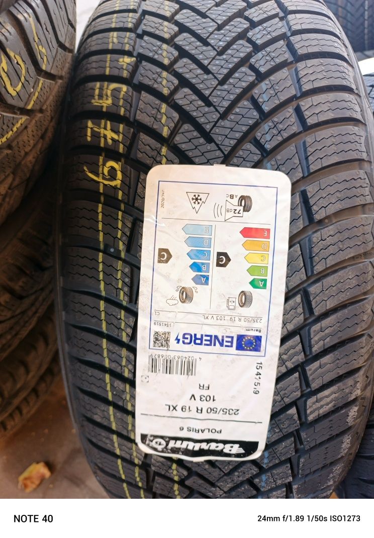 Nowe opony zimowe Barum Polaris 6 235/50/19 103V 24r