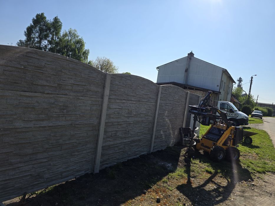 Ogrodzenie betonowe 2 metry