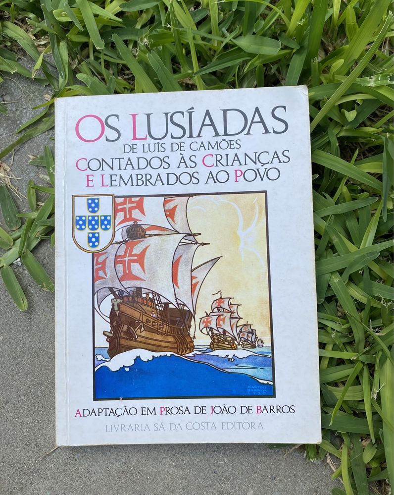 Vendo “Os Lusíadas Contados às Crianças …” com ANOTAÇÕES por 10€