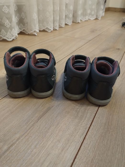 Buciki Geox 2 pary rozmiar 22 dla bliźniaczek