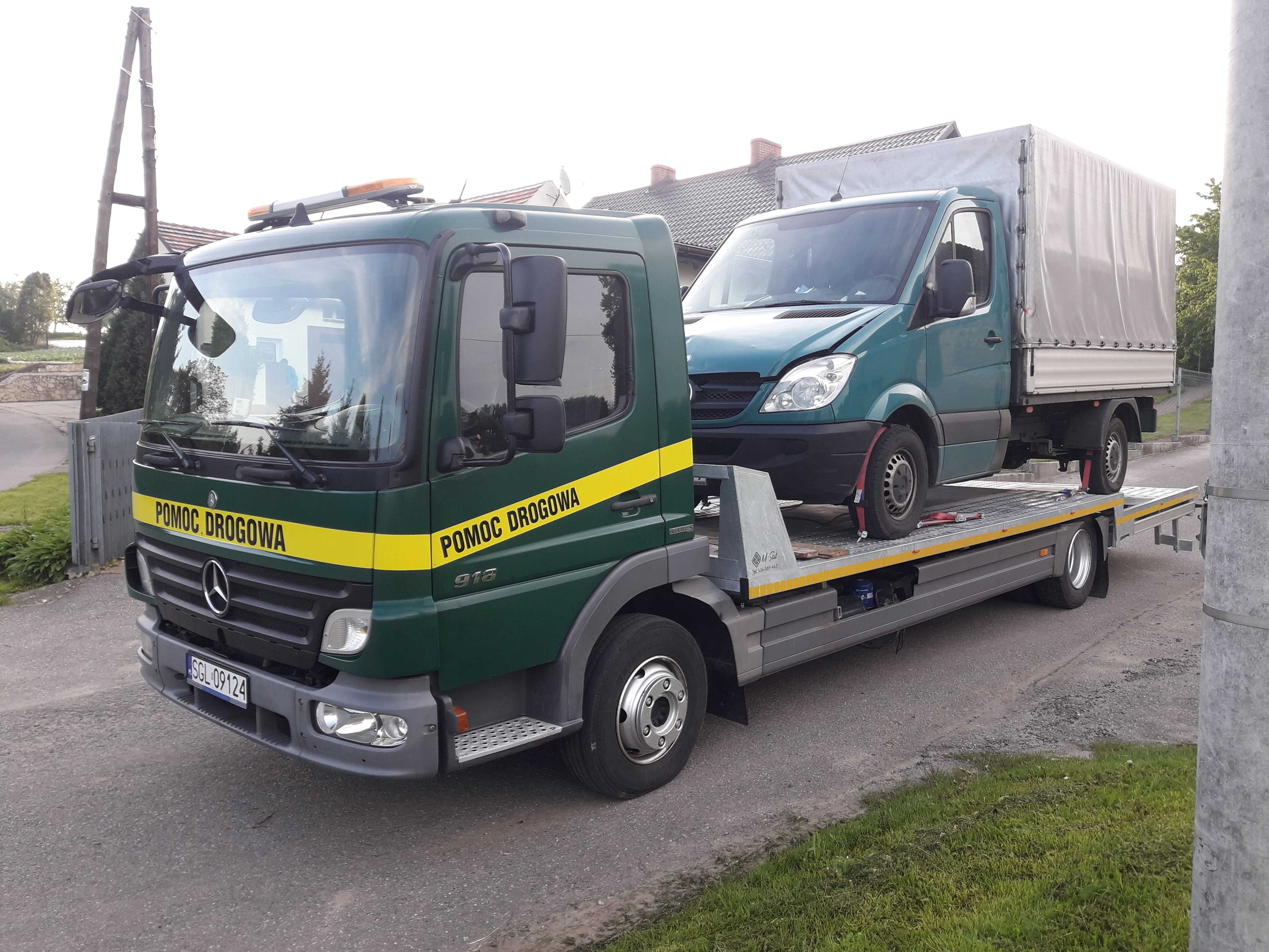 Pomoc Drogowa 24H Laweta Tarnowskie Góry Transport Kraj Zagranica