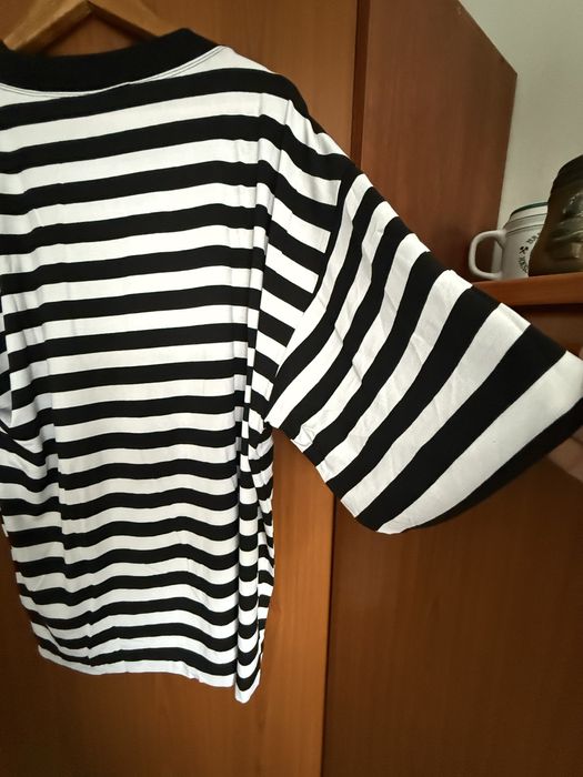 Robert Kupisz  tshirt w paski S oversize