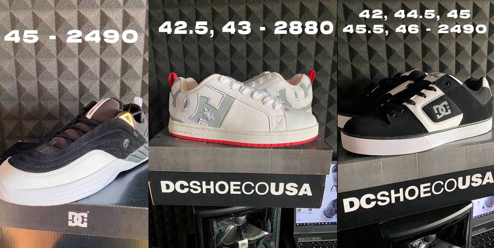 Кросівки Dc Shoes Court Graffik Pure Cure Оригінал!