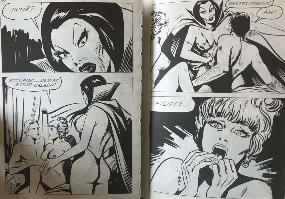 BD Erótica Vintage: Zora a Vampira nº 2