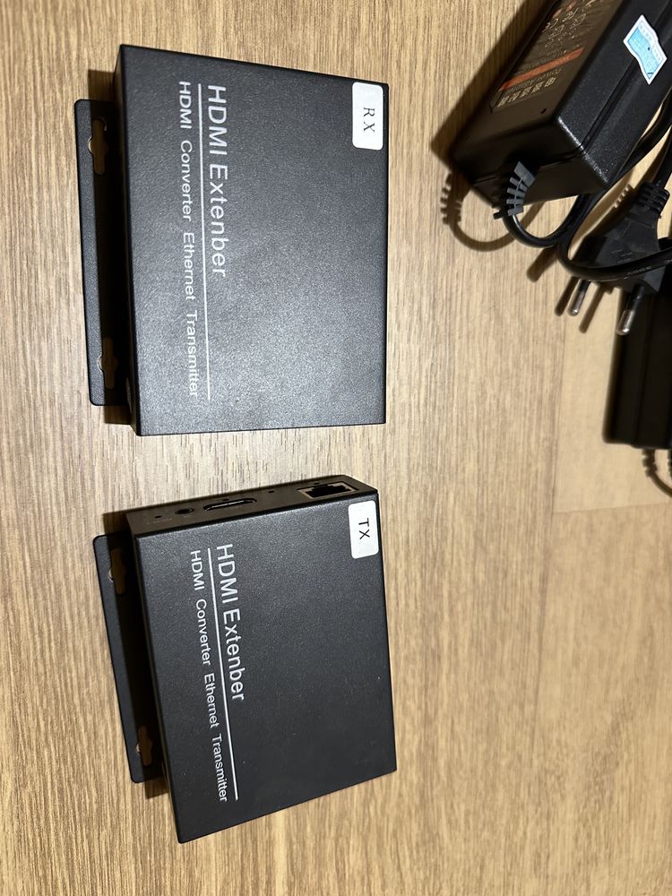 HDMI Extender ethernet + podczerwień / IR
