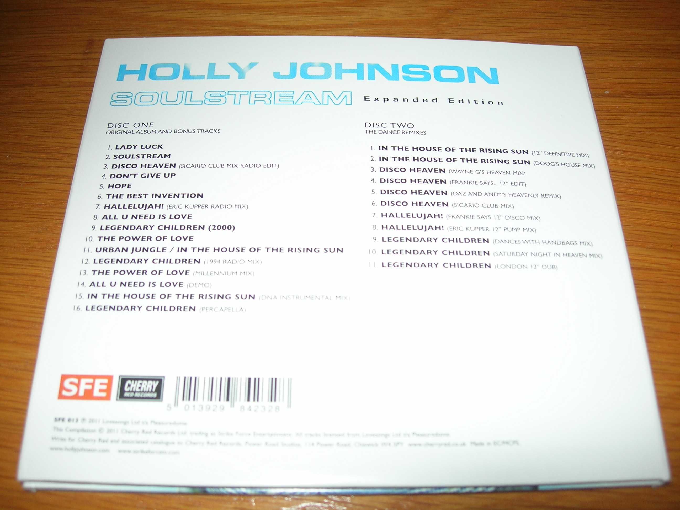 Holly Johnson - Europa (Deluxe) + Soulstream (Expanded 2CD Ed.)