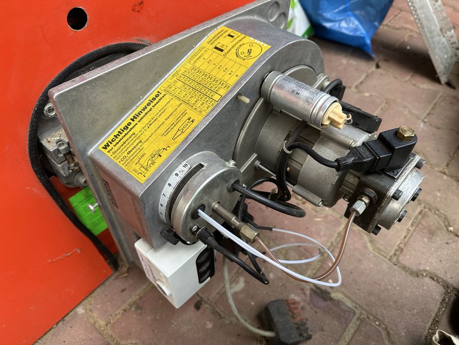 Piec kocioł na olej opałowy TTI opał