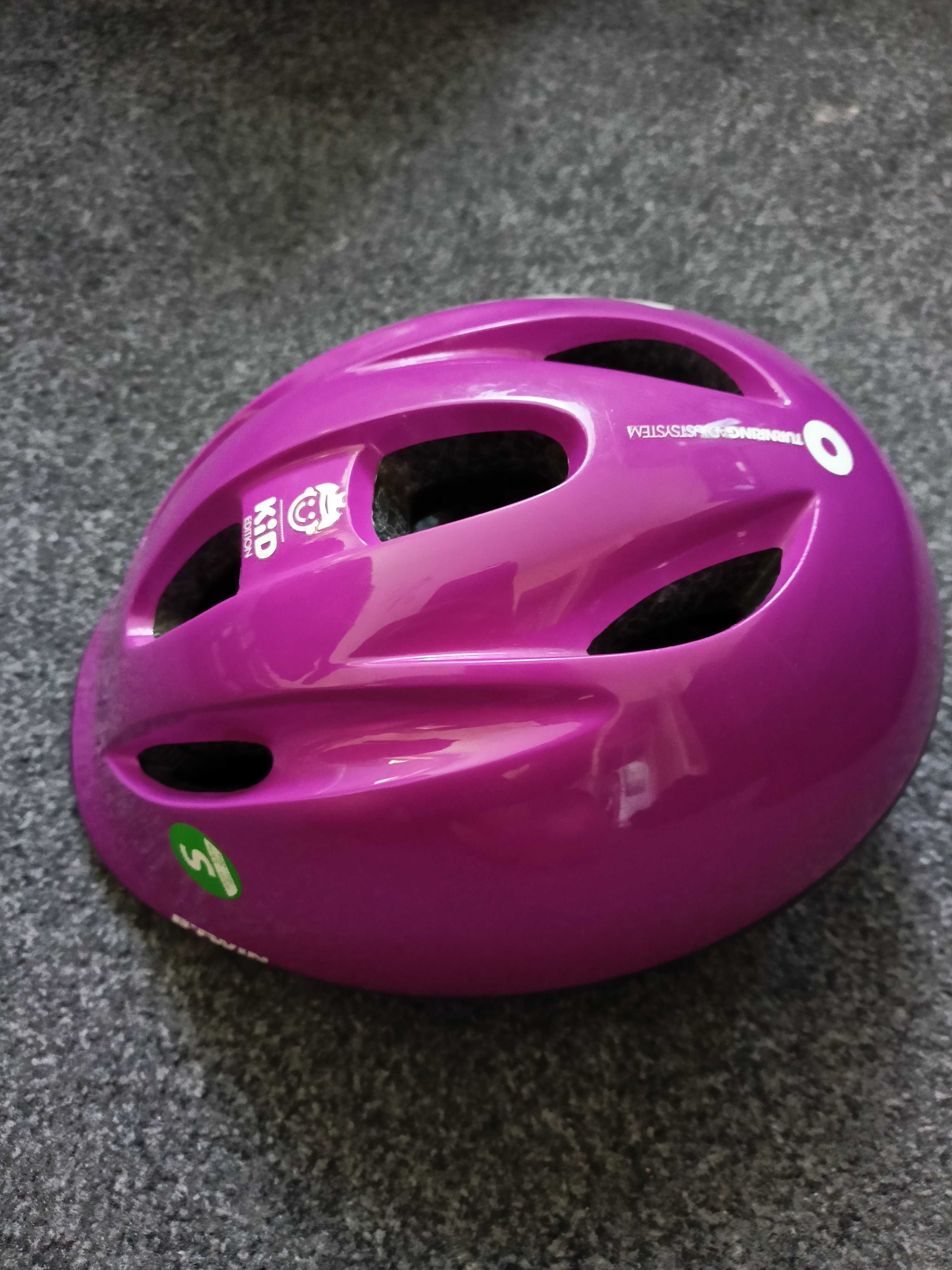 Kask dziecięcy BITWIN Decathlon rozm. S 47-53 cm, stan bdb,na wiek 2-6