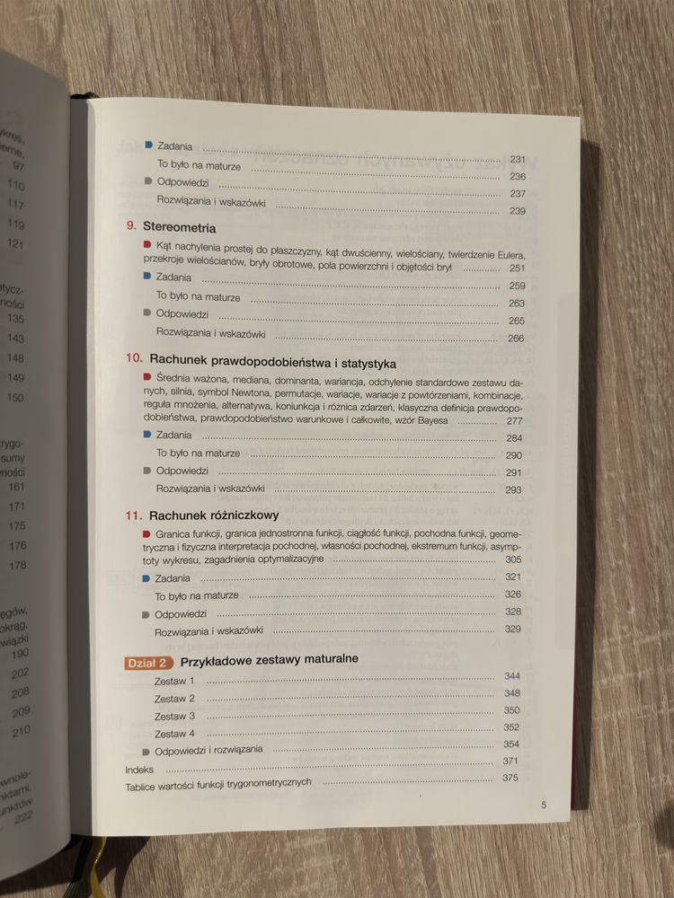 Vademecum repetytorium matematyka matura rozszerzona Nowa Era
