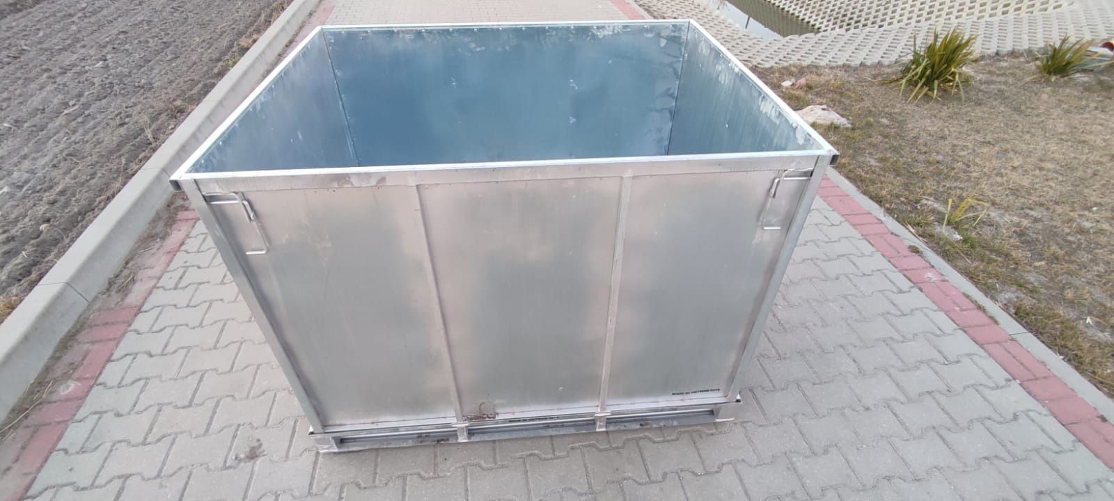 Skrzyniopaleta Gitterbox Pojemnik Kosz Kontener skrzynia
