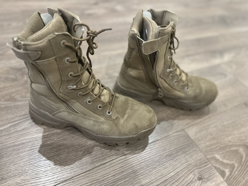 Тактичні черевики Mil-Tec Two Zip - Coyote