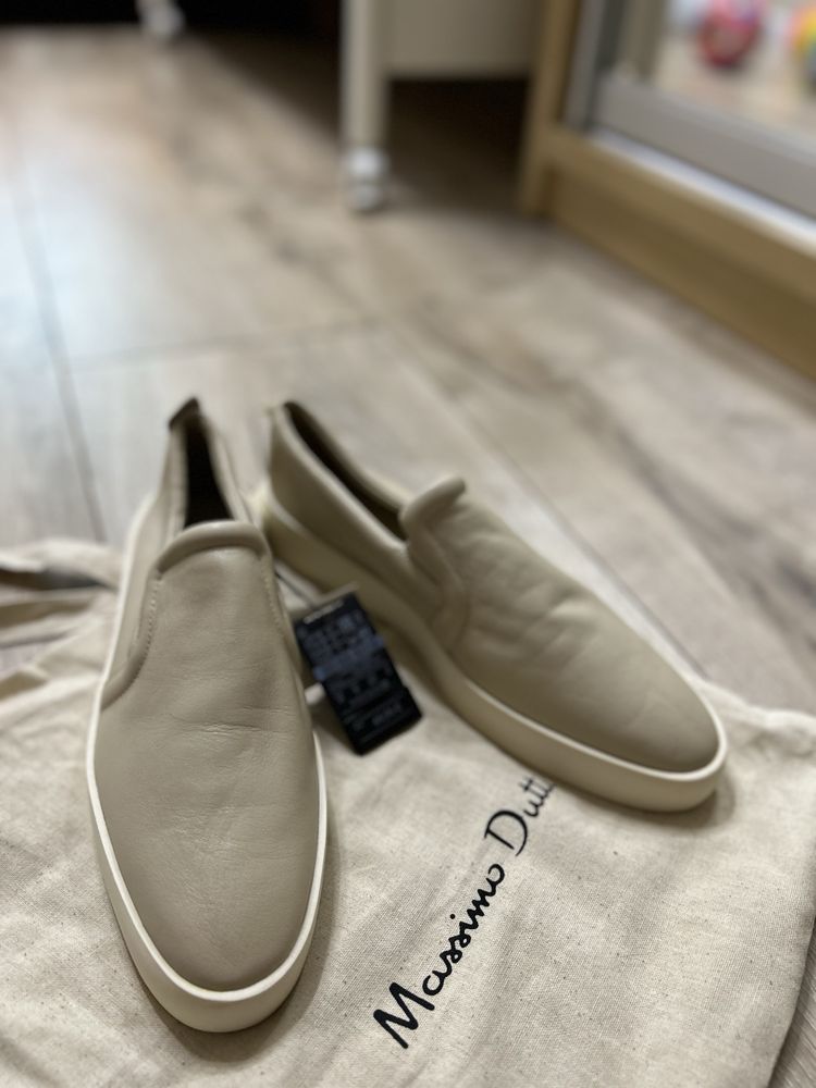 Продам чоловічі лофери massimo dutti