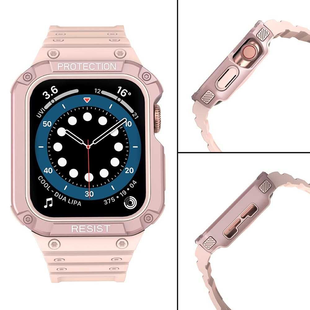 Pasek z etui do Apple Watch 2, 3, 4, 5, 6, 7, SE rozmiar: 42-44 mm