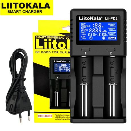 Зарядное устройство LiitoKala Lii-PD2 для аккумуляторов Ориг! литокала