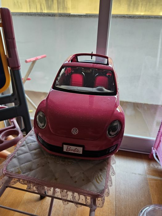 Carro da barbie rosa