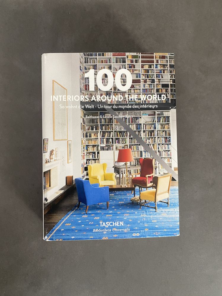 Książka 100 interiors around the world - NOWA - 1/2 ceny sklepowej