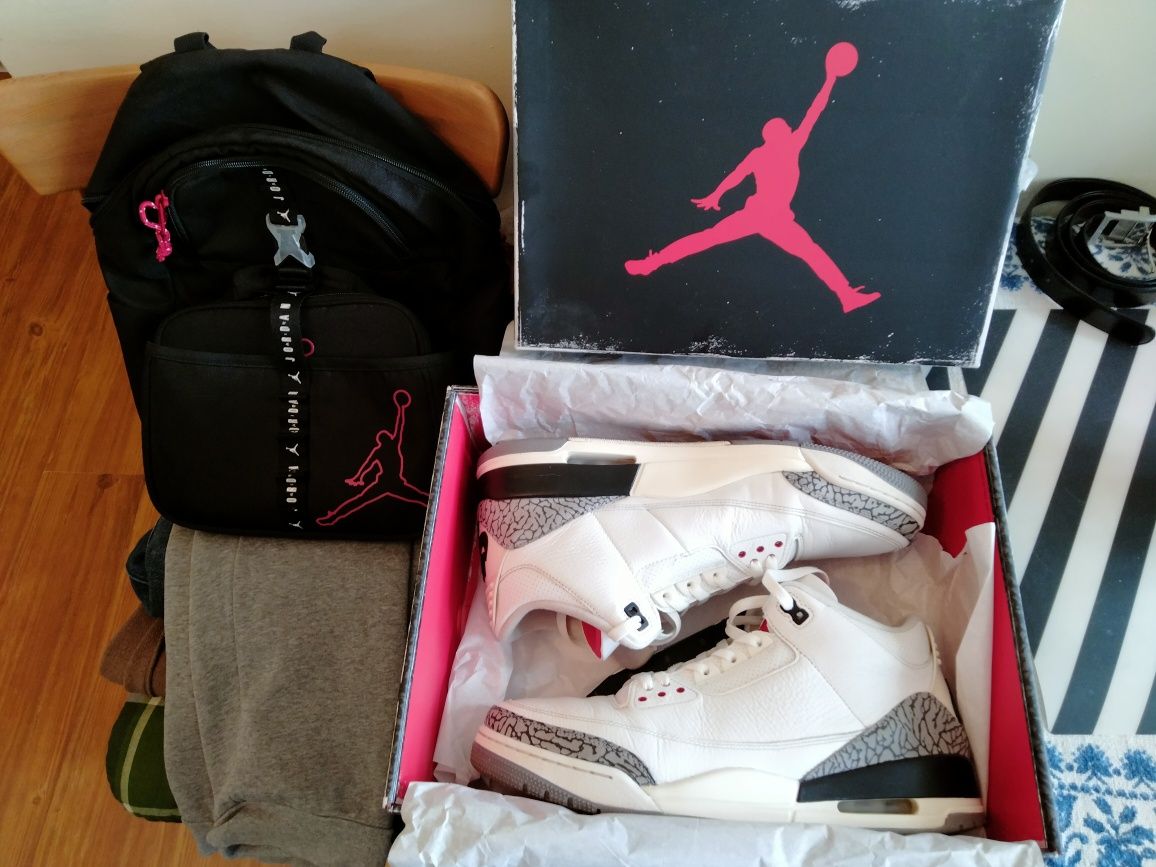 Buty Nike Air Jordan 3retro WHITE CEMENT