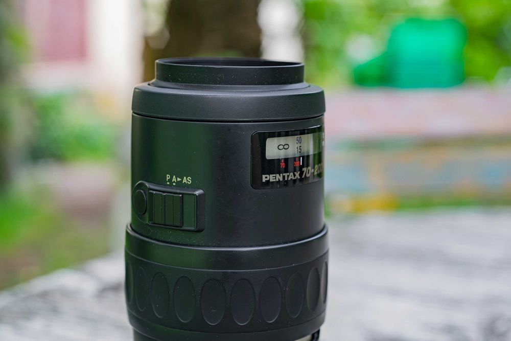 Pentax SMC FA 70-200mm f4 power zoom AF PK obiektyw