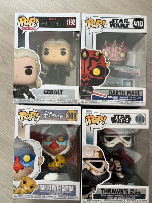 Zestaw figurek 4 szt. Funko Pop!