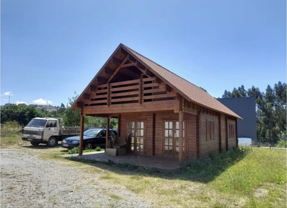 Casa em mdeira usada