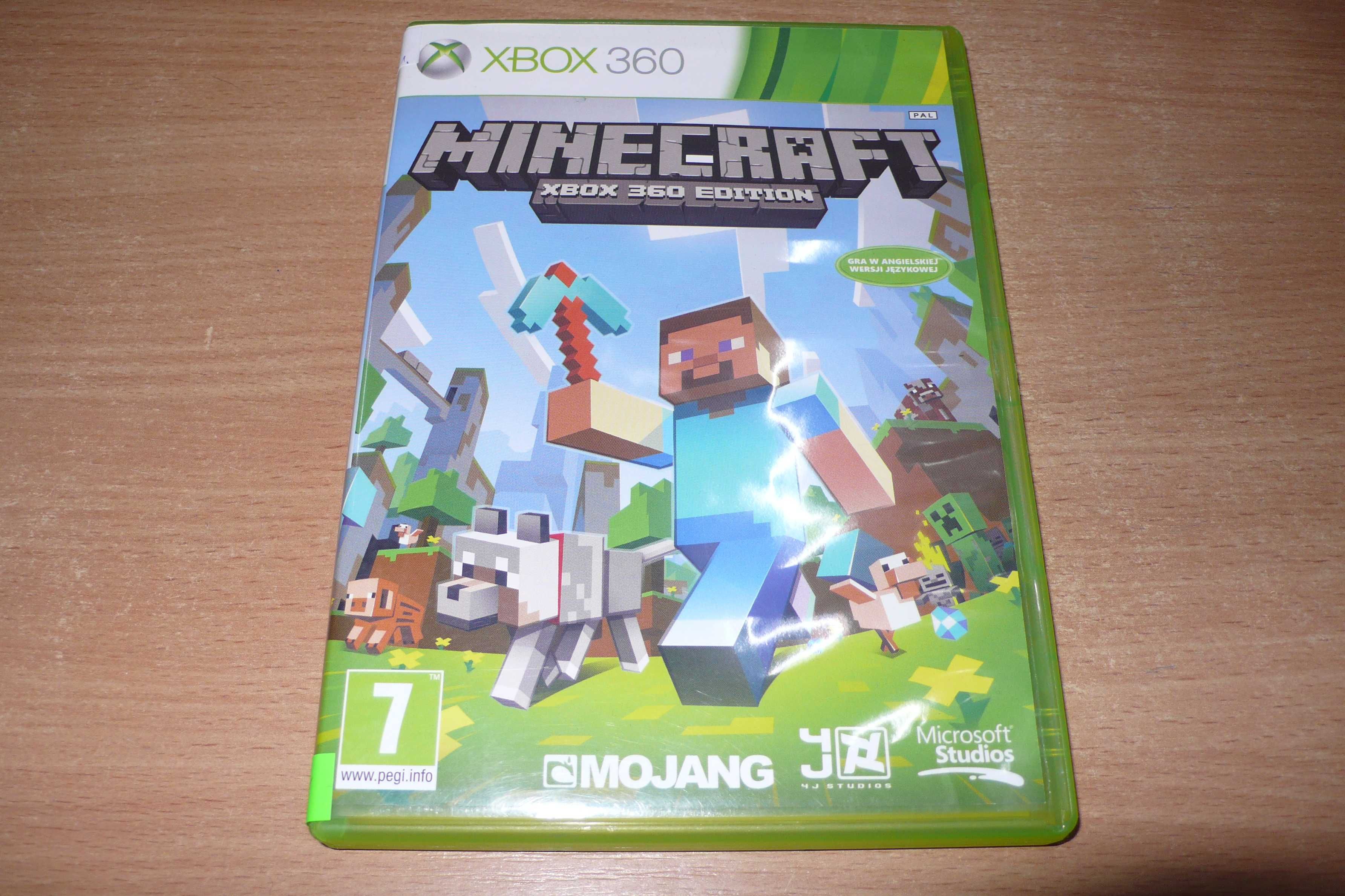 Minecraft do XBox 360 xbox360 dla dzieci