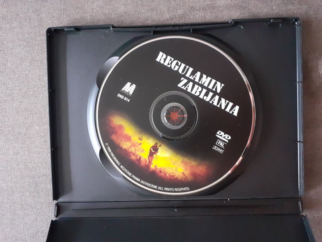 Regulamin zabijania film DVD