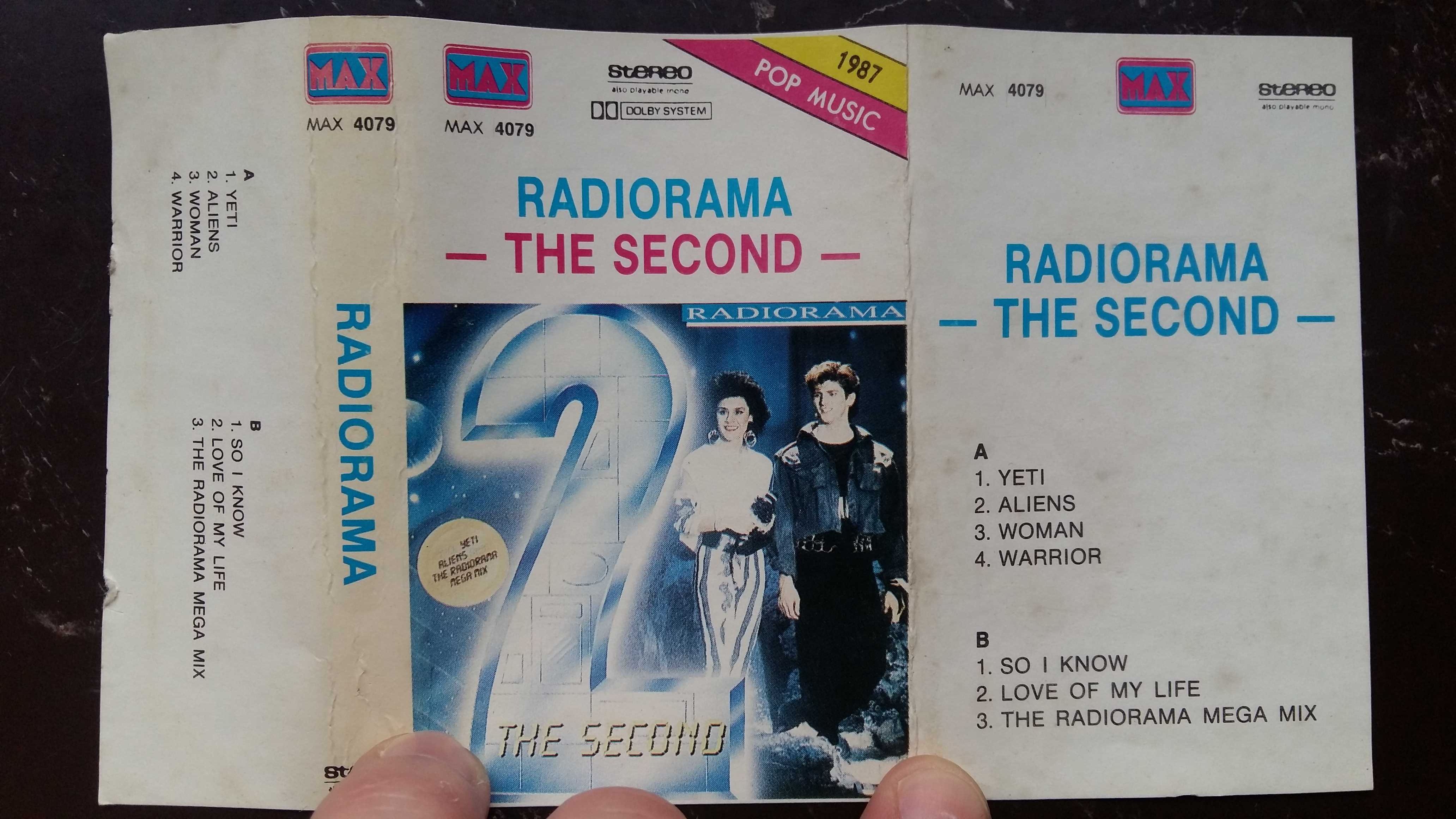 Kaseta magnetofonowa Radiorama- The Second ,Wyd. MAX