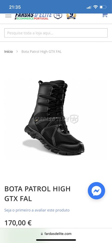 Botas Patrol High GTX FAL 38