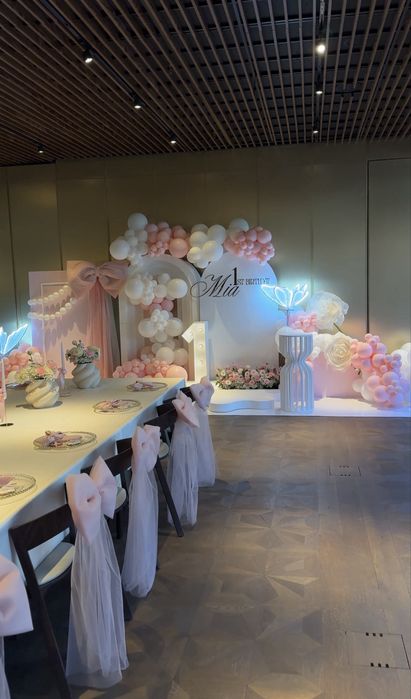 Ścianki balonowe  , dekoracje, balony z helem , boxy prezentowe