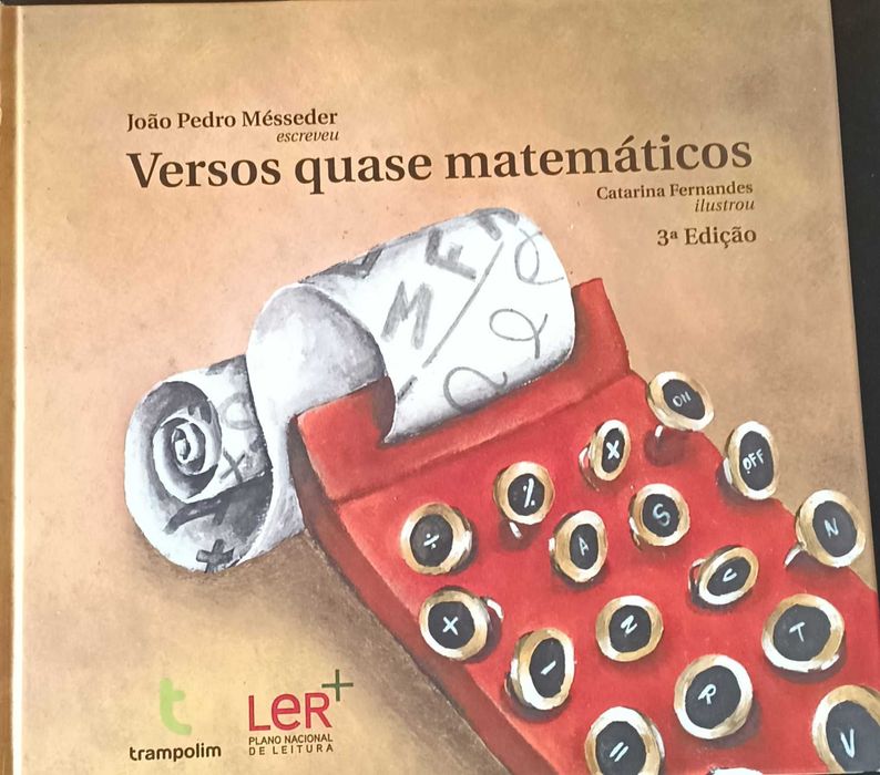 Livro "Versos Quase Matemáticos" de João Pedro Mésseder