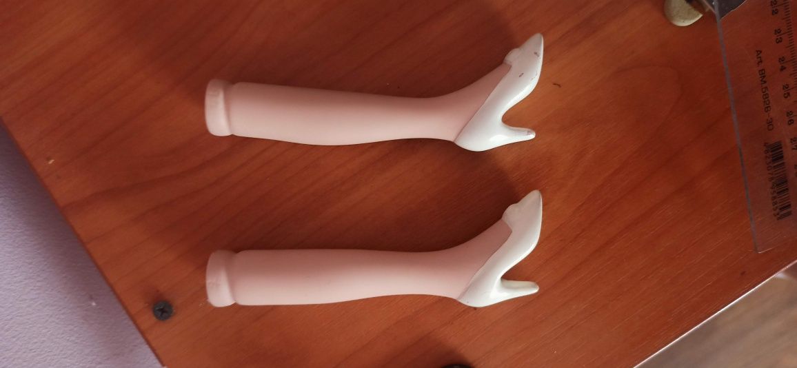 Ноги в туфельках для фарфоровой куклы 40-55 см