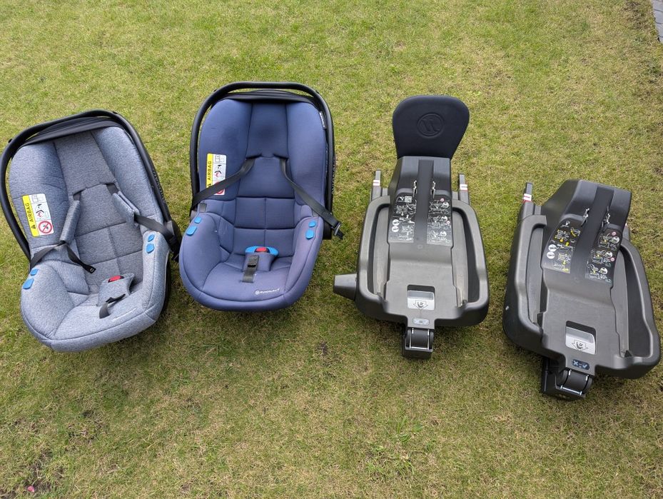2 foteliki Avionaut Pixel + 2x baza isofix
