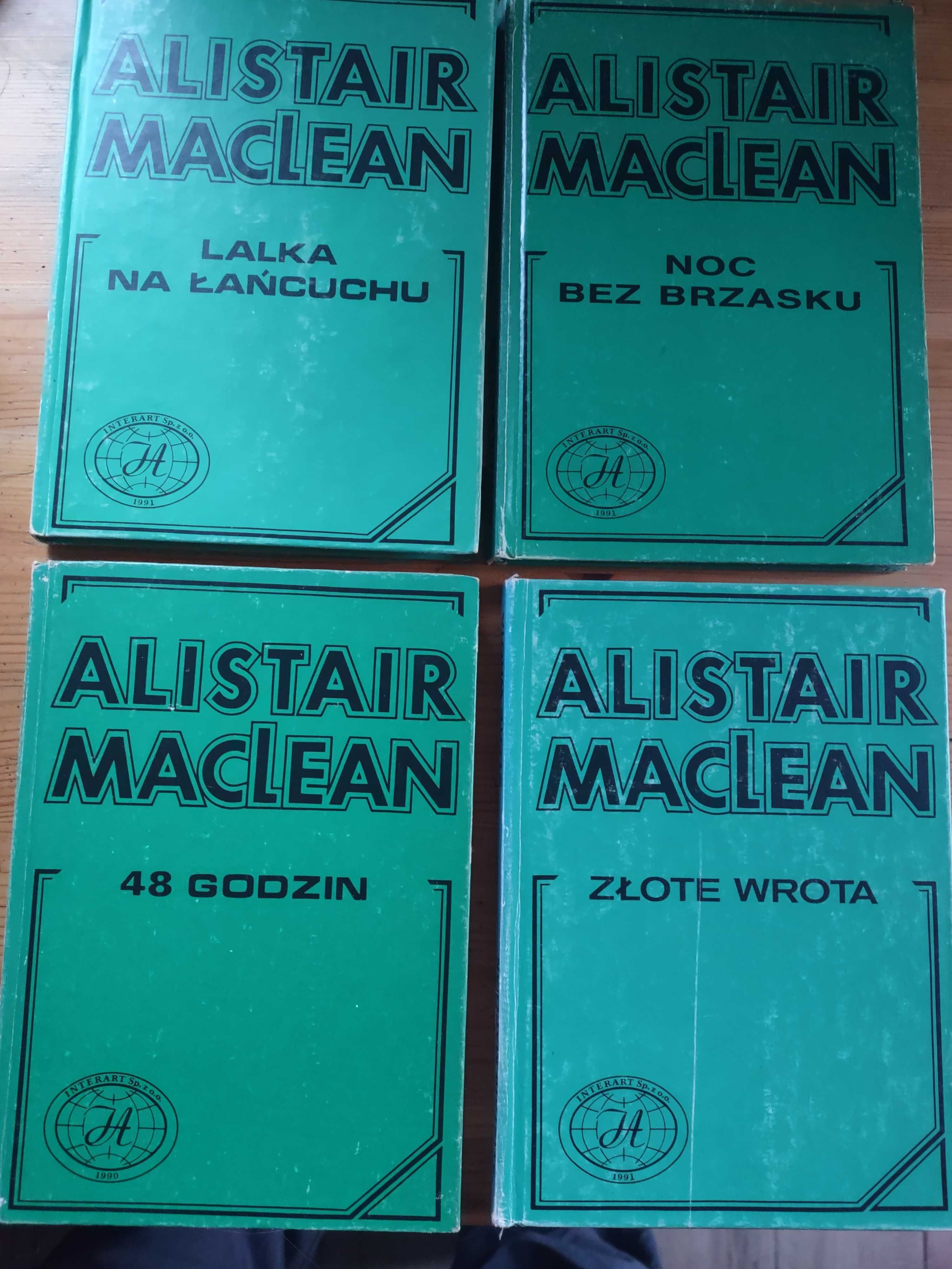 Alistair MacLean zestaw 4 książek: 48 godzin, Lalka na łańcuchu, + 2