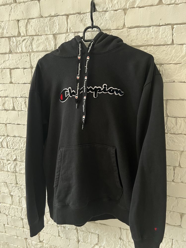 Худі Champion оригінал | Чорний | XS/S