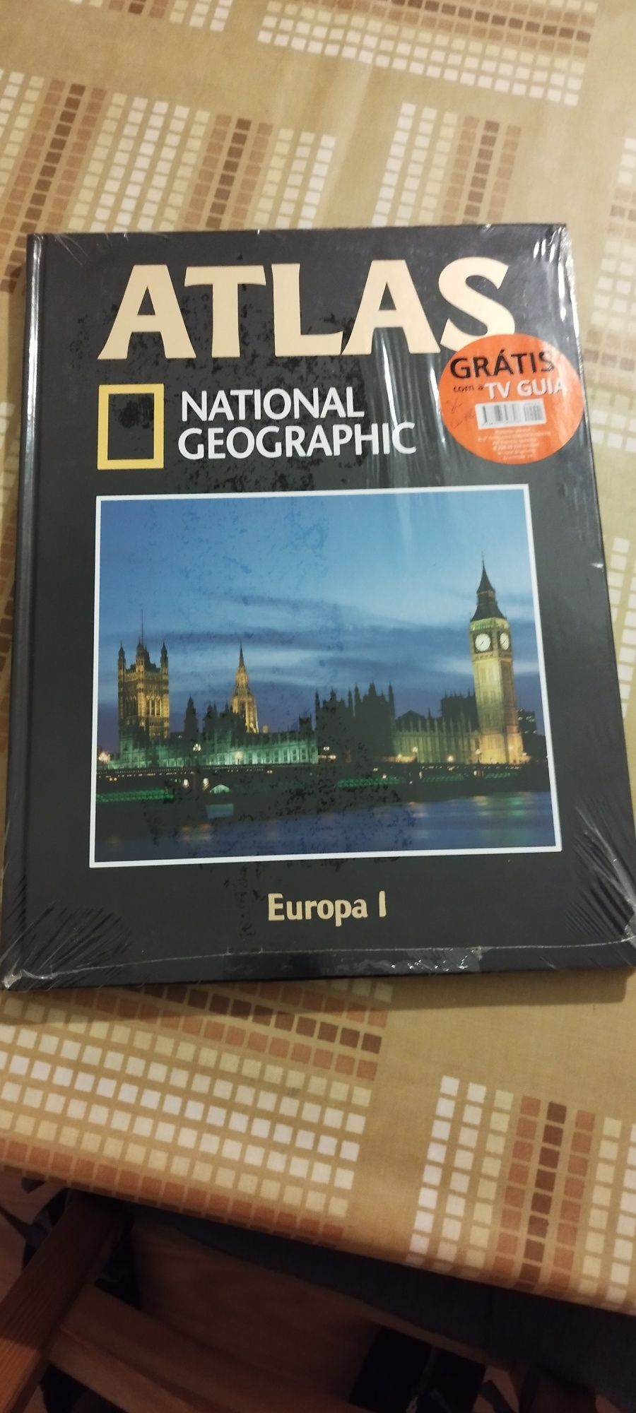 Nacional Geographic Atlas livro Europa 1